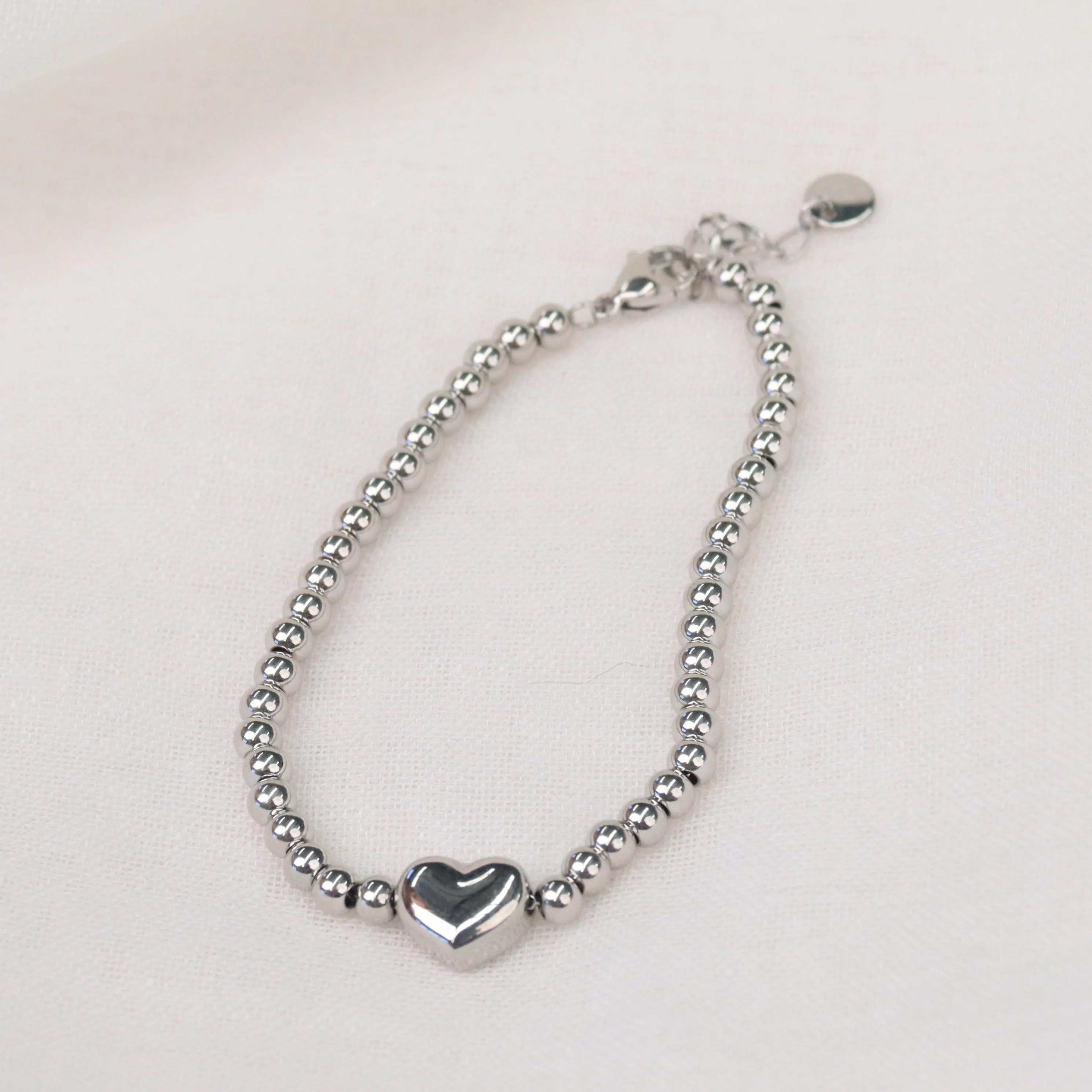 Ramree | Stainless Steel 18K Gold Plated Beaded Bracelet