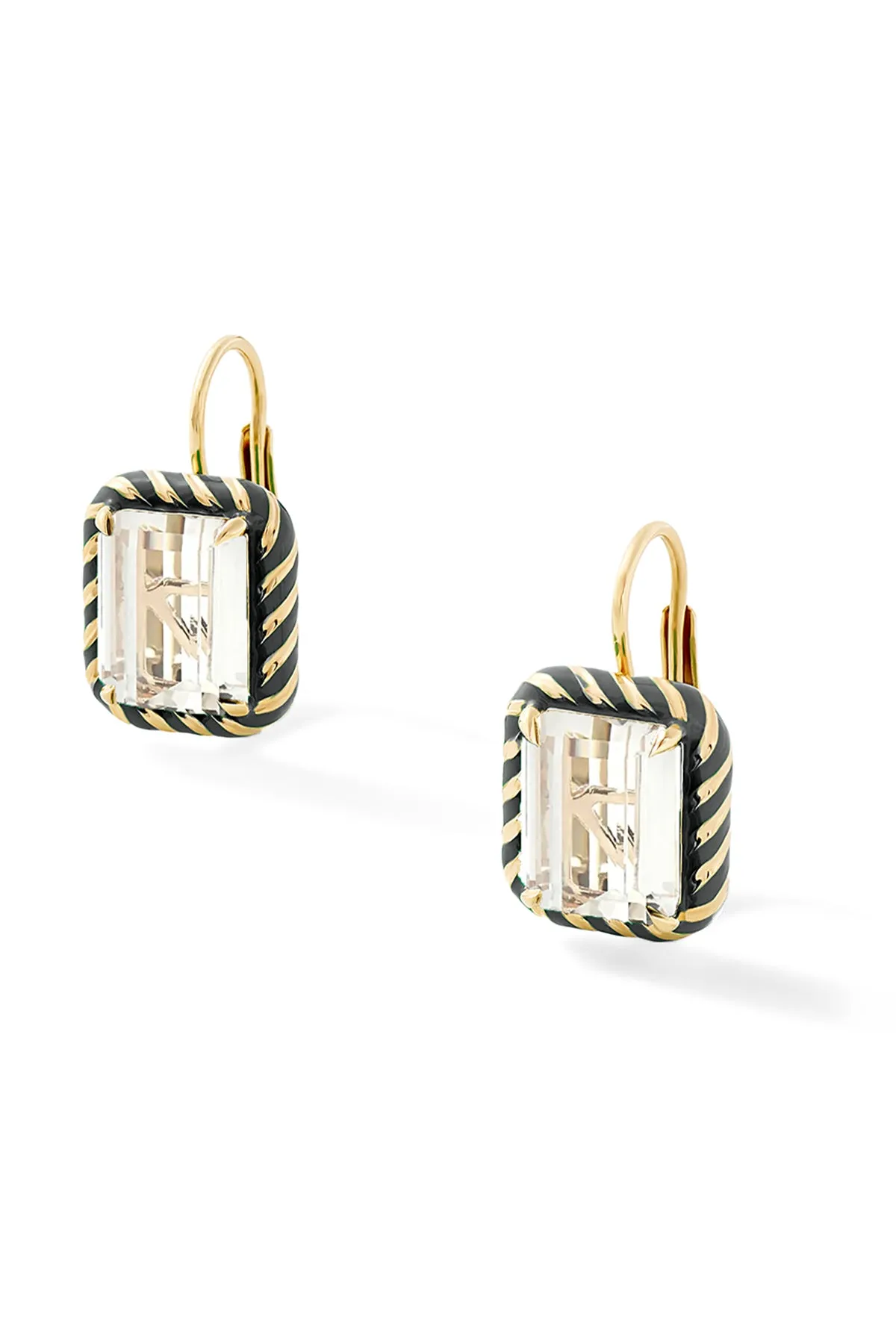 Elegant Rectangular Streamer Cocktail Drop Earrings