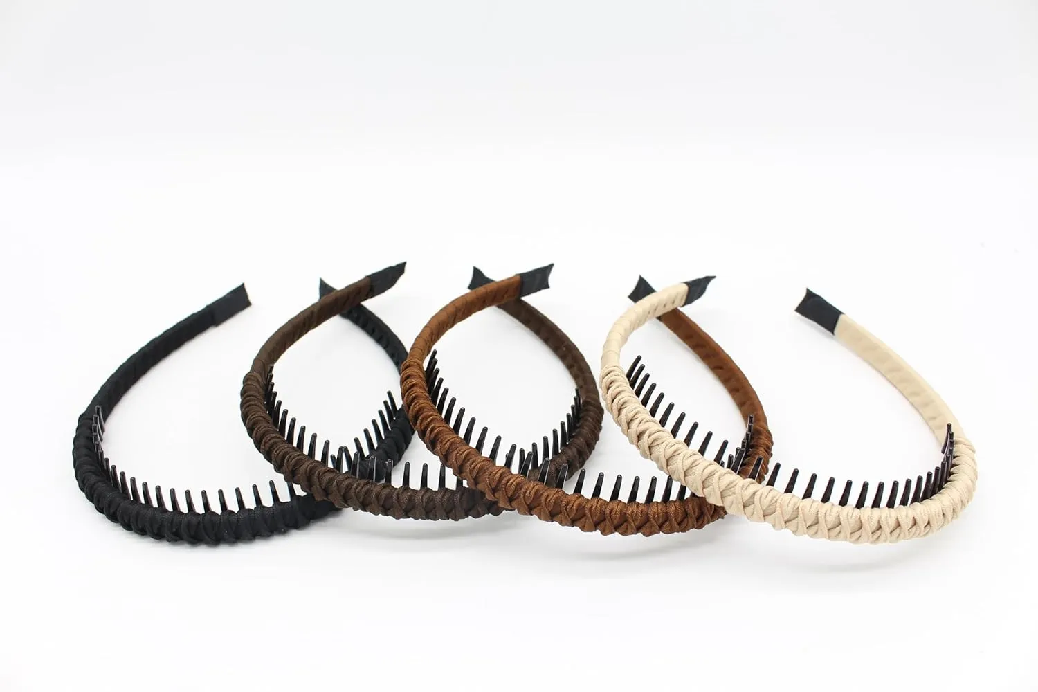 Spa Headbands for Washing Face or Facial.Can easily solve the problem of short hair on the forehead fashionable hair accessories are suitable for friends gatherings and shoppingA pack of 4