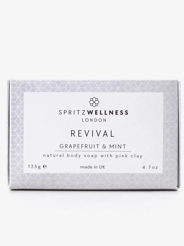 Spritz Wellness Revival Pink Clay Body Soap