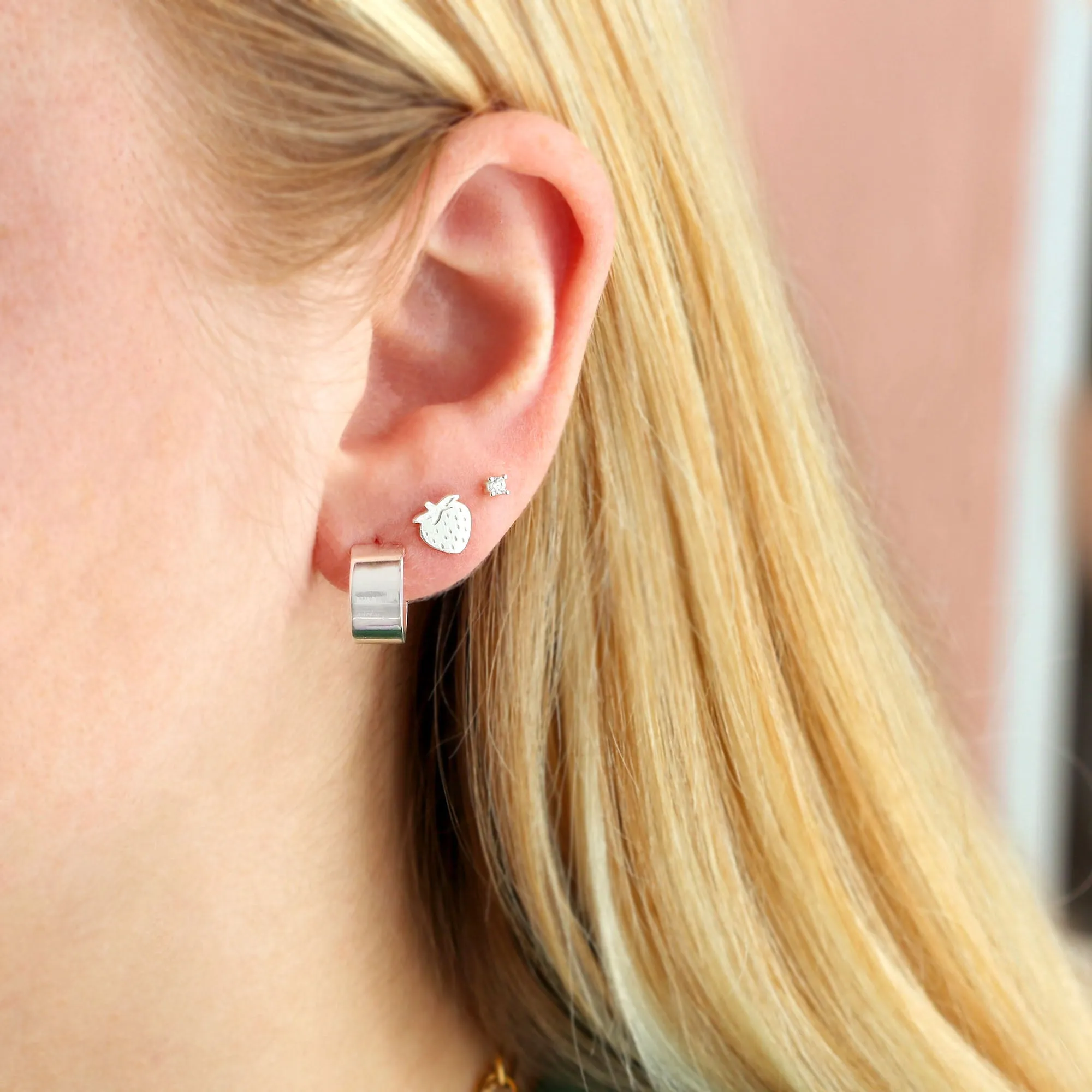 Strawberry Stud Earrings