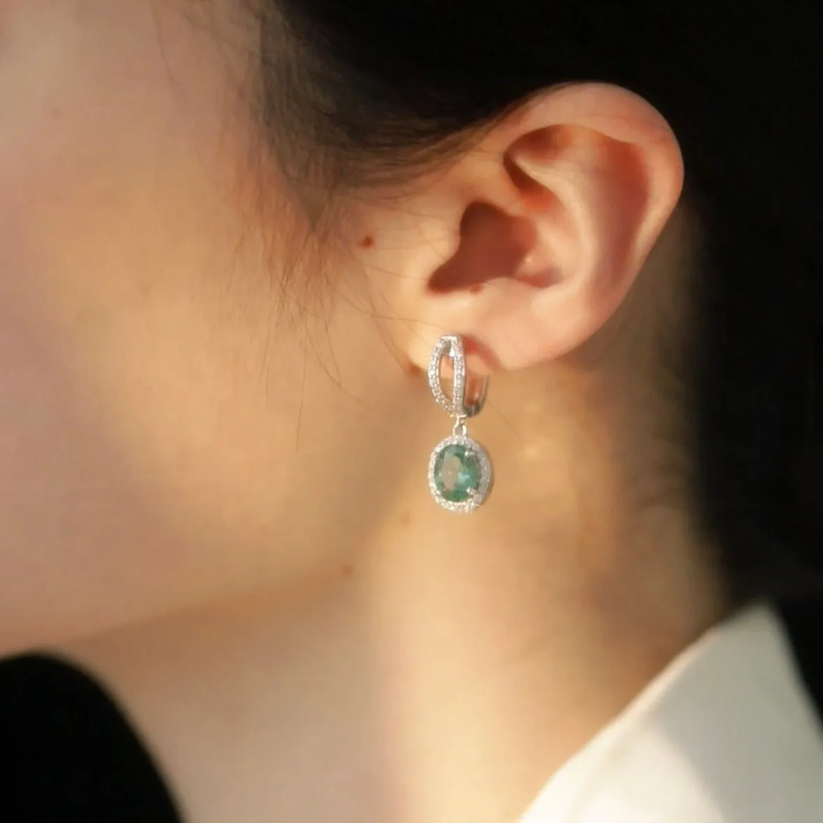 Taylor Paraiba Spinel Drop Earrings