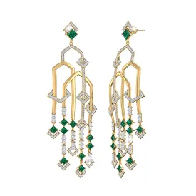 THE ADIGE EMERALD CHANDELIERS