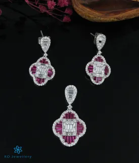 The Anna Silver Pendant Set