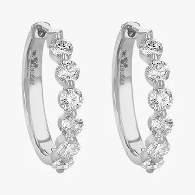 The Multiple Diamond Hoops with 1.5 Carats