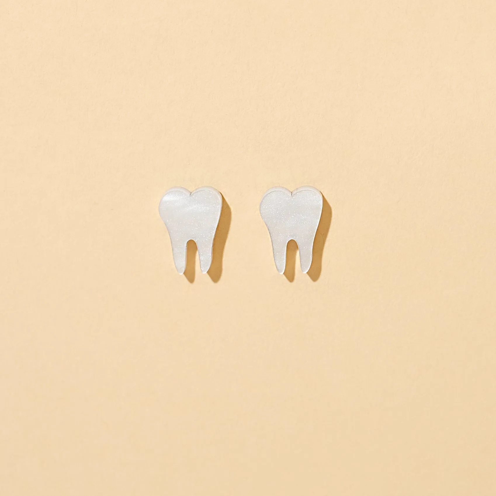 Tooth Stud Earrings