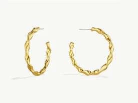 Twist Hoop Earring