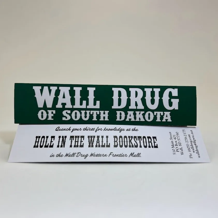 Wall Drug Green Bookmark
